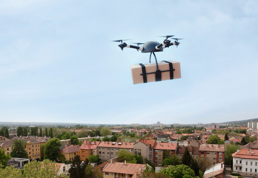 drone delivery in christiansburg